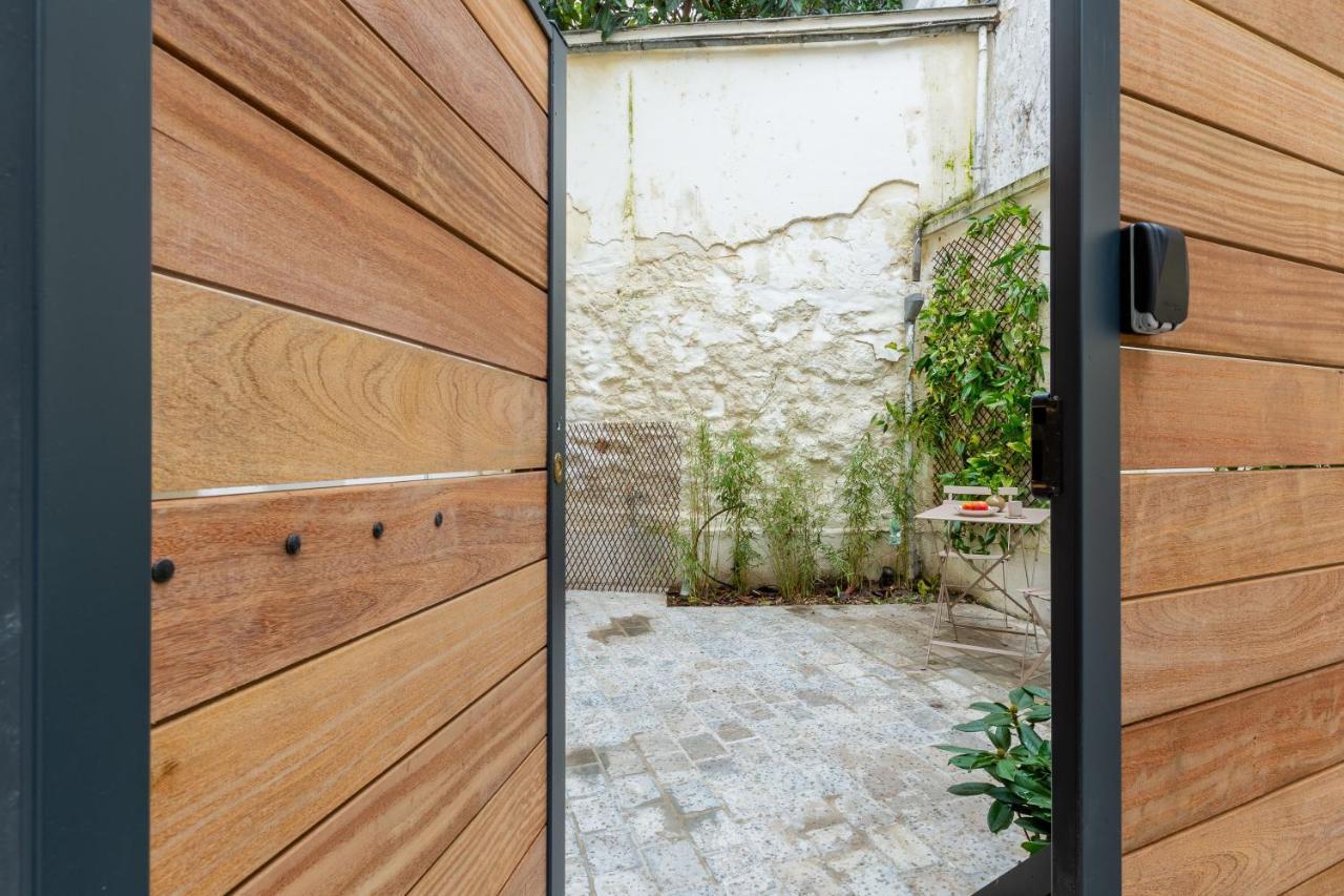 Апартаменти Boutik Boheme Le Jardin Montmartre Париж Екстер'єр фото